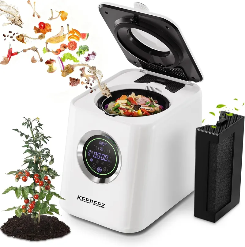 KEEPEEZ 3L Smart Mill Food Recycler with Large Touch Screen