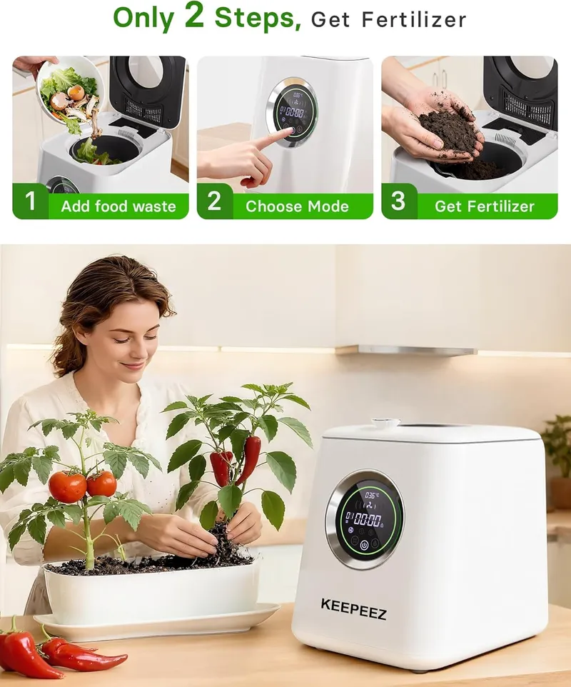 KEEPEEZ Electric Kitchen Composter